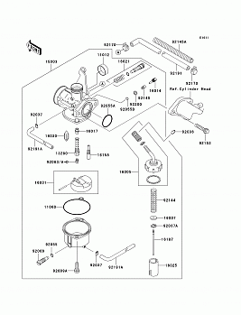 Carburetor(A6F/A7F)(US)