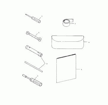 TOOL KIT - S01SR7AS (4960286028C013)