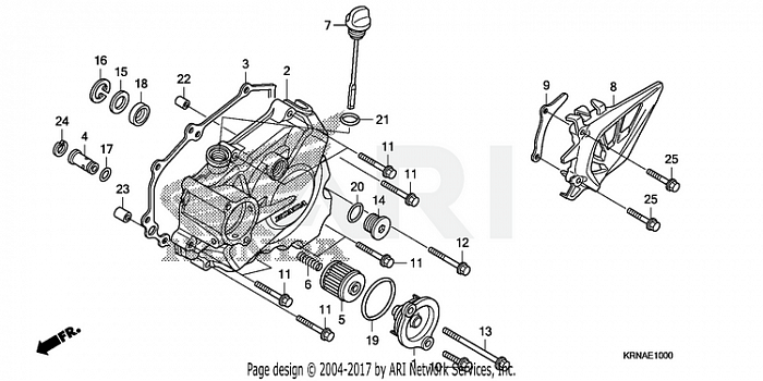 LEFT CRANKCASE COVER