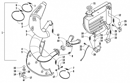 EXHAUST ASSEMBLY