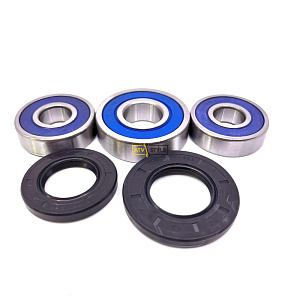 Подшипники и сальники ступицы заднего  колеса для Honda, 25-1358 All Balls Racing