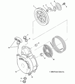 RECOIL STARTER - R06RD50AB/AC (4999203249920324E04)