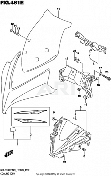 COWLING BODY (GSX-S1000FYAL9 E28)