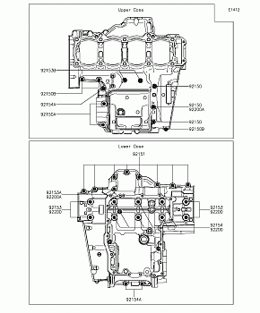 Crankcase Bolt Pattern