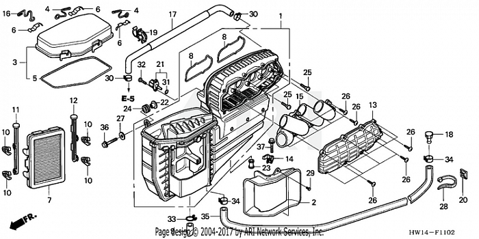 AIR CLEANER ('04-'05)