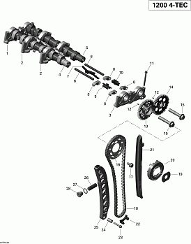 Camshafts And Timing Chain _07R1526