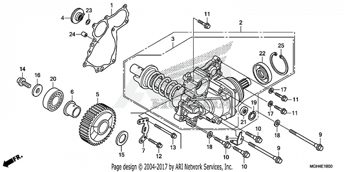 SIDE GEAR CASE