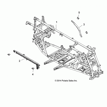 CHASSIS, MAIN FRAME - A16SVE95NM/AN2 (49ATVFRAME15SCRM1)