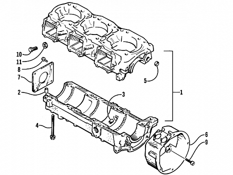 CRANKCASE ASSEMBLY