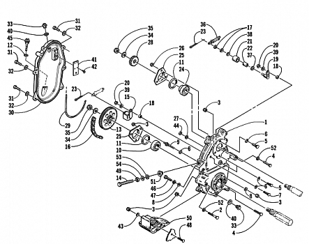 DRIVE/DROPCASE ASSEMBLY