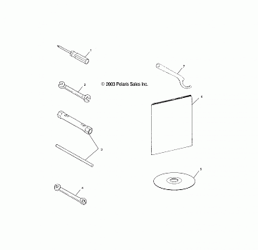 TOOL KIT - S04ND4BS/BSA (4988678867D08)