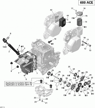 Engine Lubrication Skandic WT