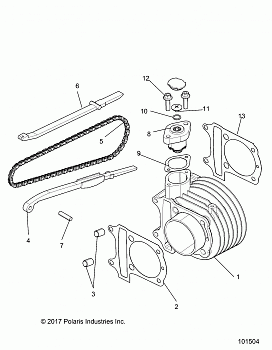 ENGINE, CYLINDER COMP - A18HZA15B4