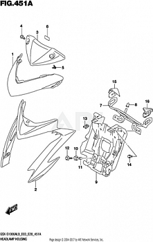 HEADLAMP HOUSING (GSX-S1000AL9 E03)