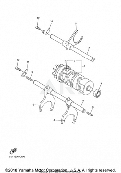 SHIFT CAM FORK