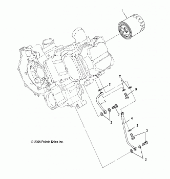 ENGINE, OIL FILTER - A08TN50EA (4999200099920009D13)