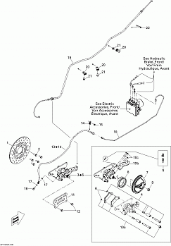 Hydraulic Brake, Rear