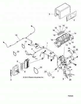 ELECTRICAL, WIRE HARNESSES - R18RMAE4G8/G9 (700525)