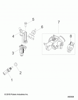 ENGINE, FUEL INJECTION - A16YAF11AA (A00008)