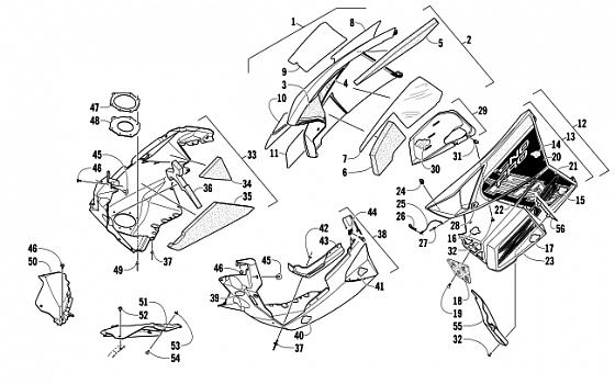 SKID PLATE AND SIDE PANEL ASSEMBLY