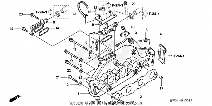 EXHAUST MANIFOLD (NON-TURBO)