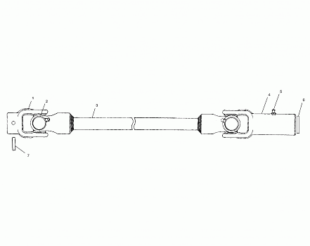 PROP SHAFT - A00CD50AA (4954885488B004)