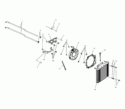 OIL COOLING - A03CB32AA/FC (4975157515A09)