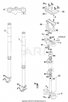 Front Fork WP USD 48