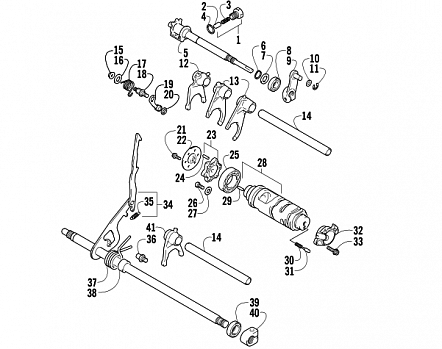 GEAR SHIFTING ASSEMBLY