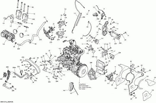 Engine And Engine Support 600