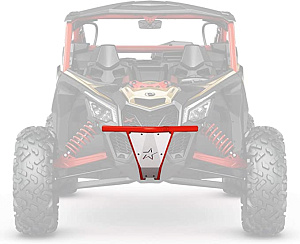 Передний бампер красный для Maverick X3 BRP 715004161