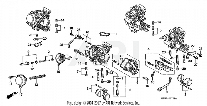 CARBURETOR COMPONENTS