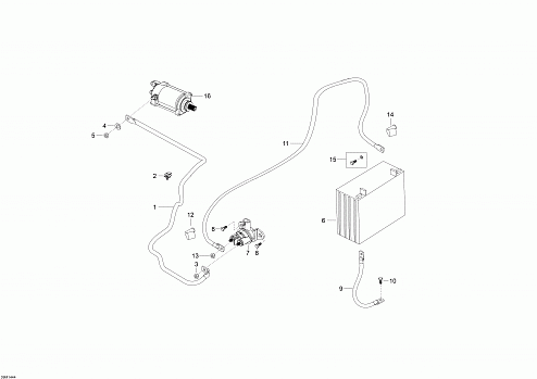 Battery And Starter