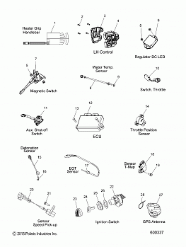 ELECTRICAL, SWITCHES, SENSORS and COMPONENTS - S17DDJ6PEM (600337)