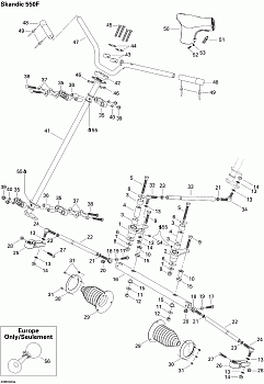 Steering System SKANDIC 550F