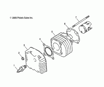 CYLINDER HEAD - A05FA09CA/CB/CC (4999202399920239A03)