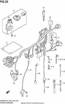 WIRING HARNESS (DR650SEL4 E28)