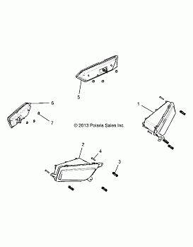 ELECTRICAL, HEADLIGHTS AND TAILLIGHTS - Z17VFE92AK/AM/AB (49RGRTAILLAMPS14RZR1000)