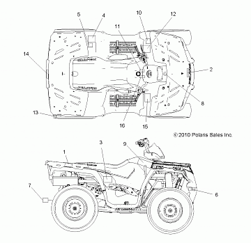 BODY, DECALS - A11MB46FZ (49ATVDECAL11SP400)