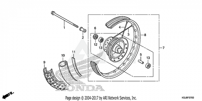 FRONT WHEEL