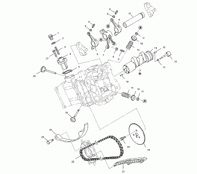INTAKE and EXHAUST - A01CH50AD (4960026002D006)