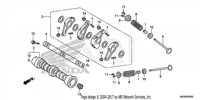 CAMSHAFT@VALVE