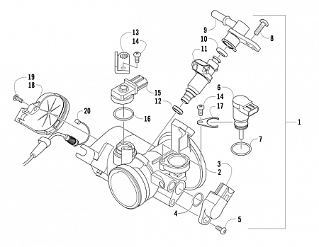 THROTTLE BODY ASSEMBLY