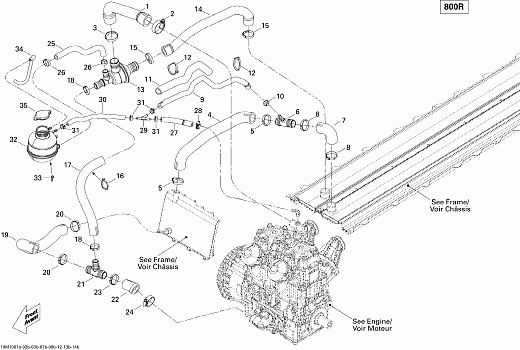 Cooling System 800R PTEK