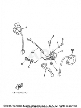 HANDLE SWITCH LEVER