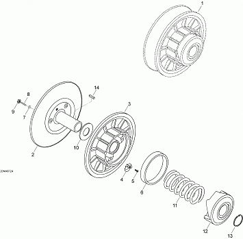 Driven Pulley