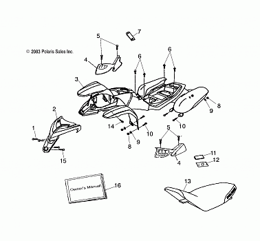 CAB/SEAT - A04KA05CA (4987878787B04)