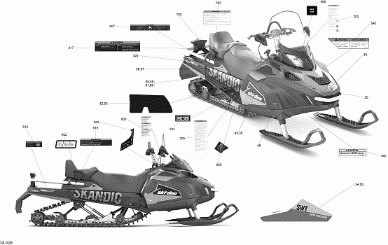 Decals Scandic - 900 ACE