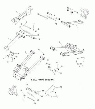 SUSPENSION, REAR CONTROL ARMS - R13XE76AD/EAI (49RGRSUSPRR10RZRS4)