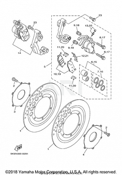 FRONT BRAKE CALIPER